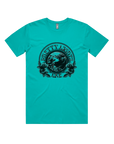 Pretty Dead Tee w/ Dates (Teal)
