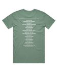 Technical Inputs Tee w/ Dates (Sage)