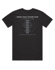 Check Your Vector Tour Tee (Coal)